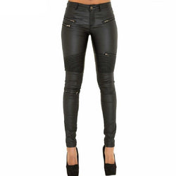 Faux Leather Pants