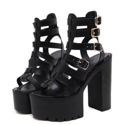 Gothic Platform Sandals