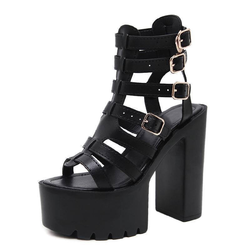 Gothic Platform Sandals