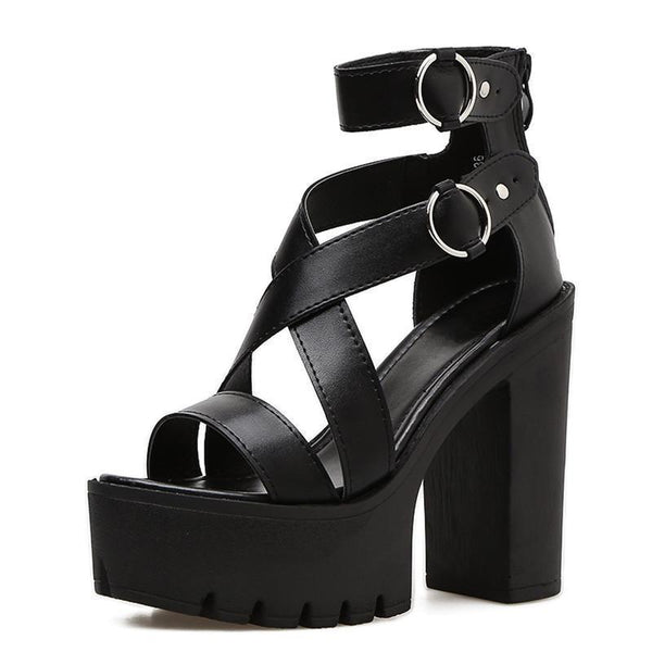 Gothic Platform Sandals