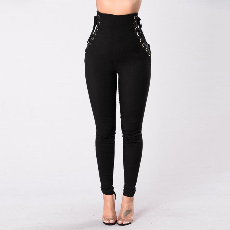 Skinny High Waist Gothic Leggings