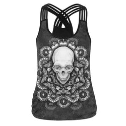 Skull Bandage Tops