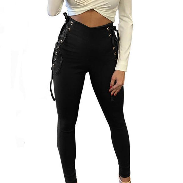 Skinny High Waist Gothic Leggings