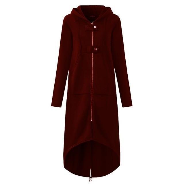 Women's Hooded Trench Coat