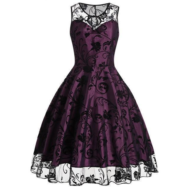 Elegant Gothic Dress