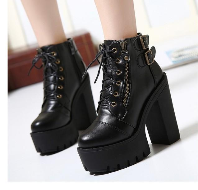 Gothic Ankle Boots